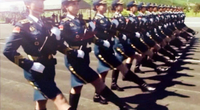 部队仪仗队女兵训练视频,展现力量与荣耀的篇章,部队仪仗队女兵训练,力量与荣耀的展现
