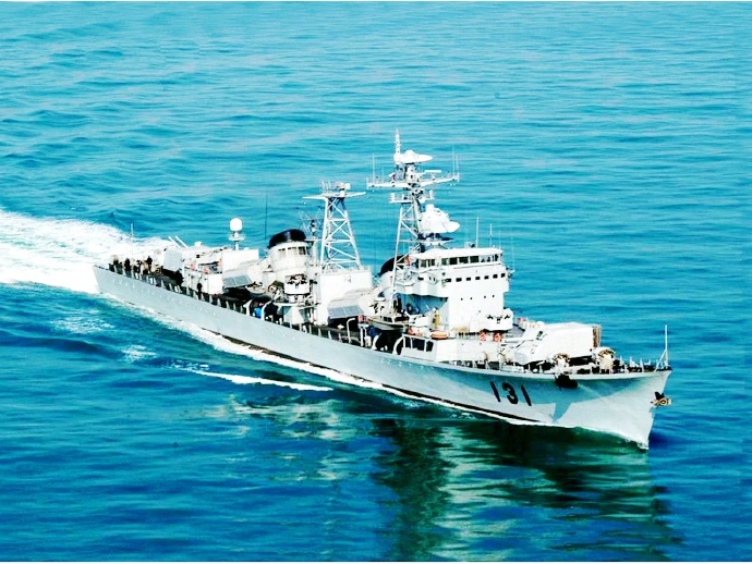 海军131号,中国海军力量的重要一环,海军力量重要一环,中国海军的131号战舰