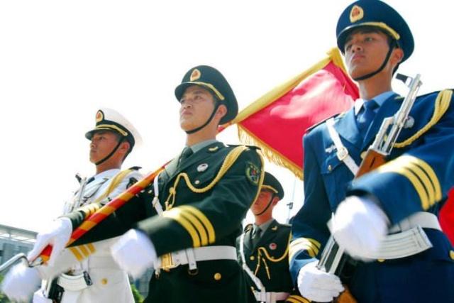 绿色军衣三军仪仗队,荣耀的象征与国家的骄傲,绿色军衣三军仪仗队,国家荣耀的象征与骄傲