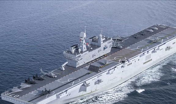 中型航母排水量解析,多少吨?,中型航母排水量深度解析,究竟多少吨?